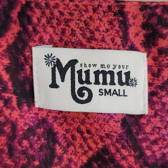 💙HP💙 Show Me Your Mumu Popsicle Python Print Romper S - Picture 12 of 13